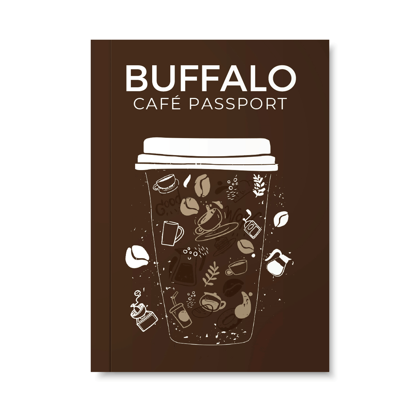 Buffalo Cafe Passport Cover