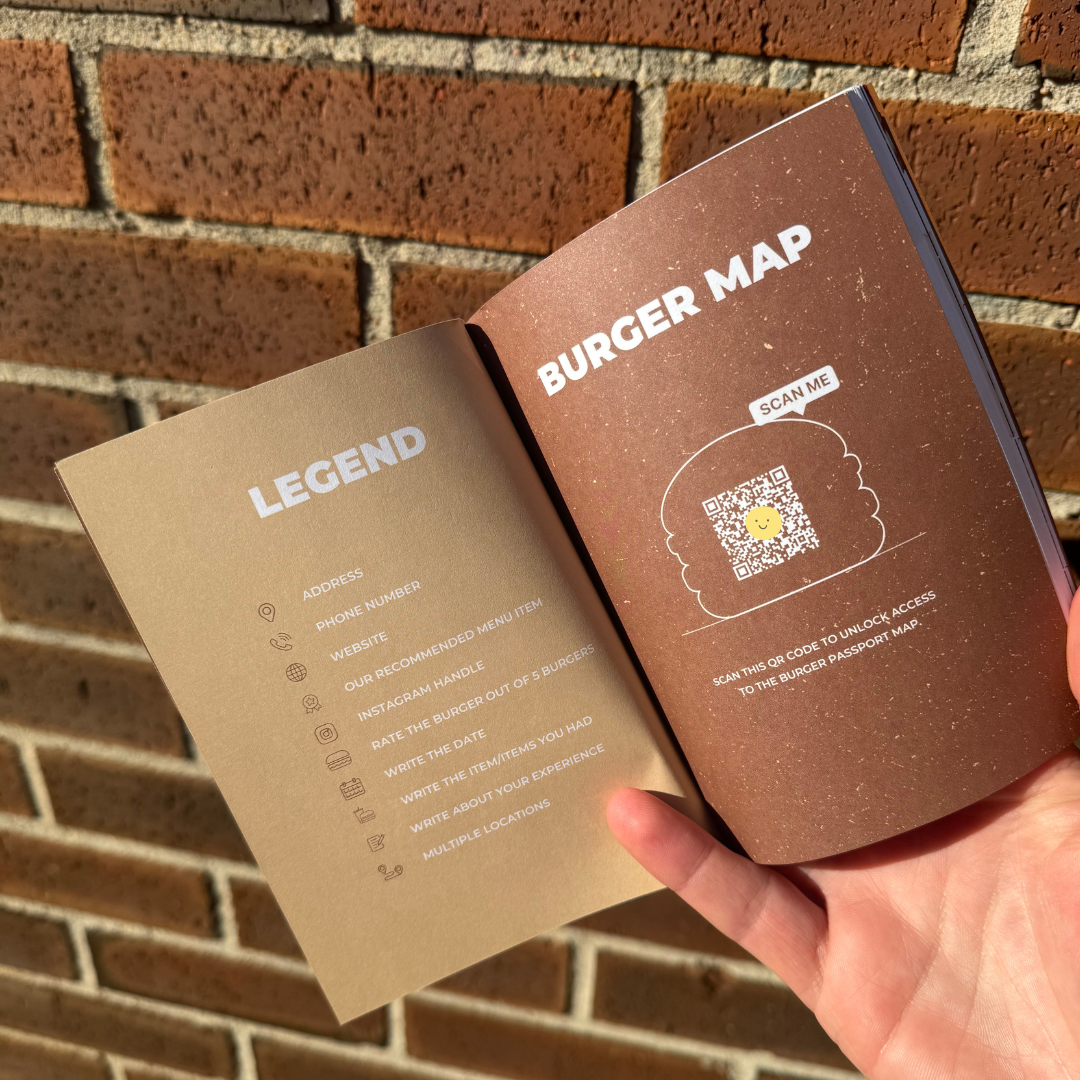 Burger Passport Map