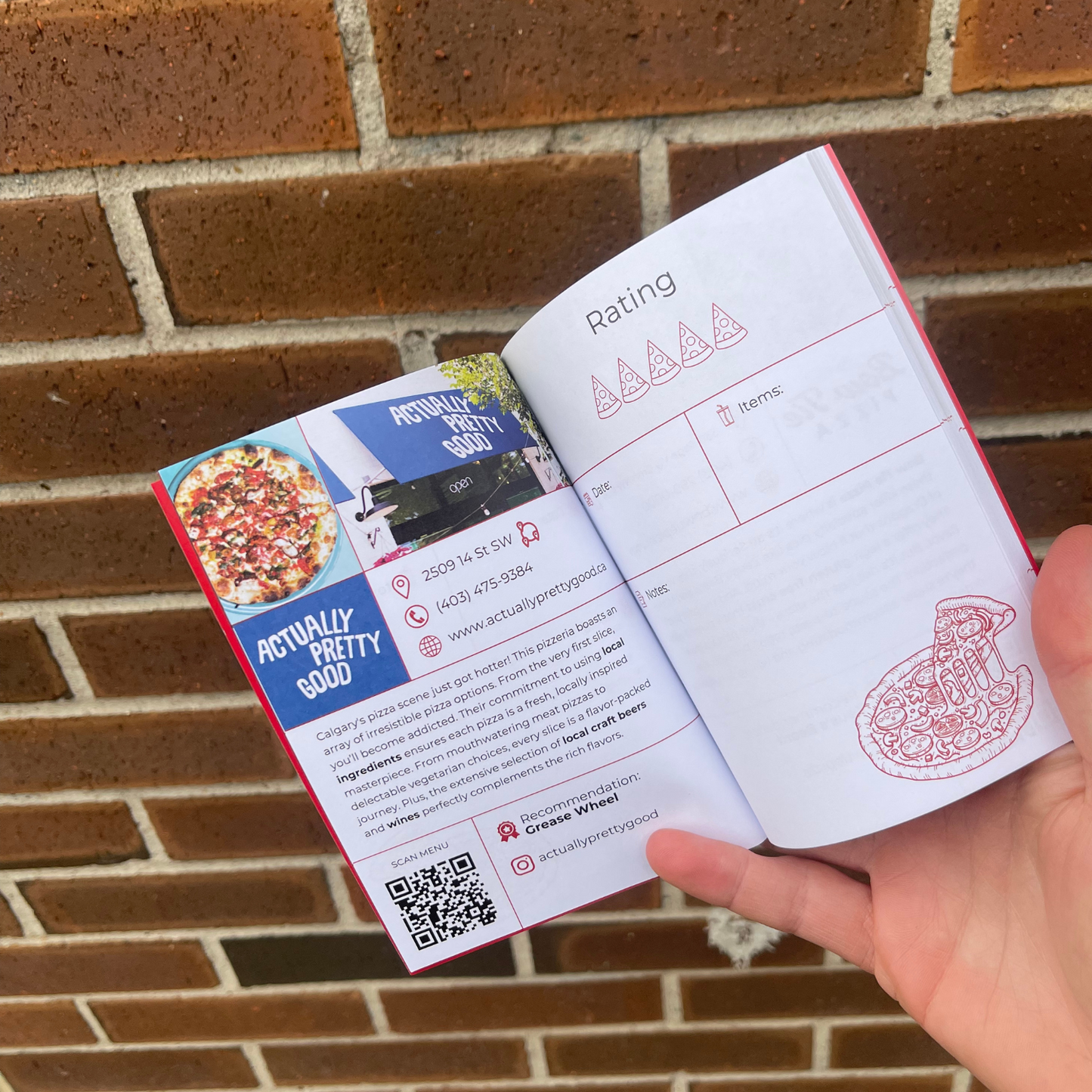Calgary Pizza Passport Inside