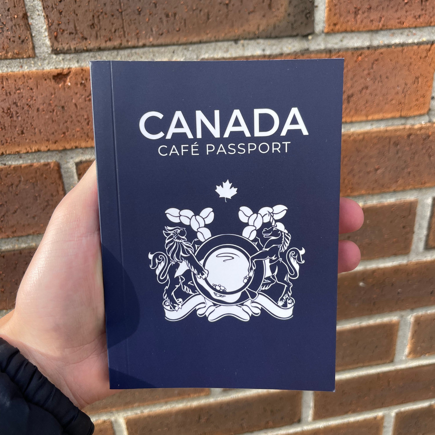 Canada Cafe Passport Cover