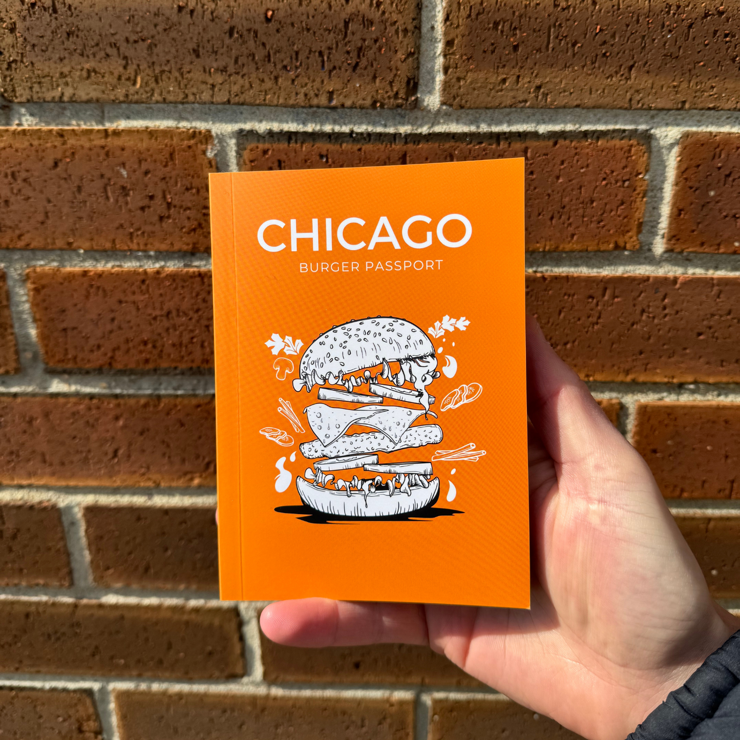 Chicago Burger Passport Cover