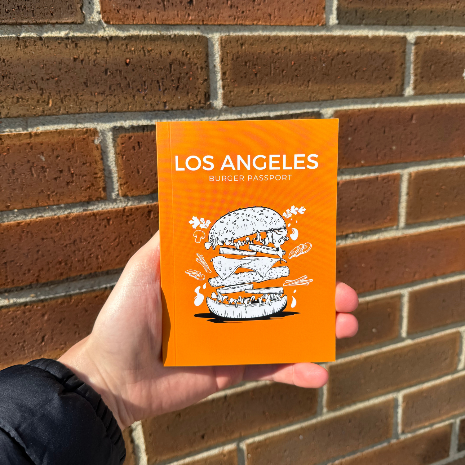 Los Angeles Burger Passport Cover
