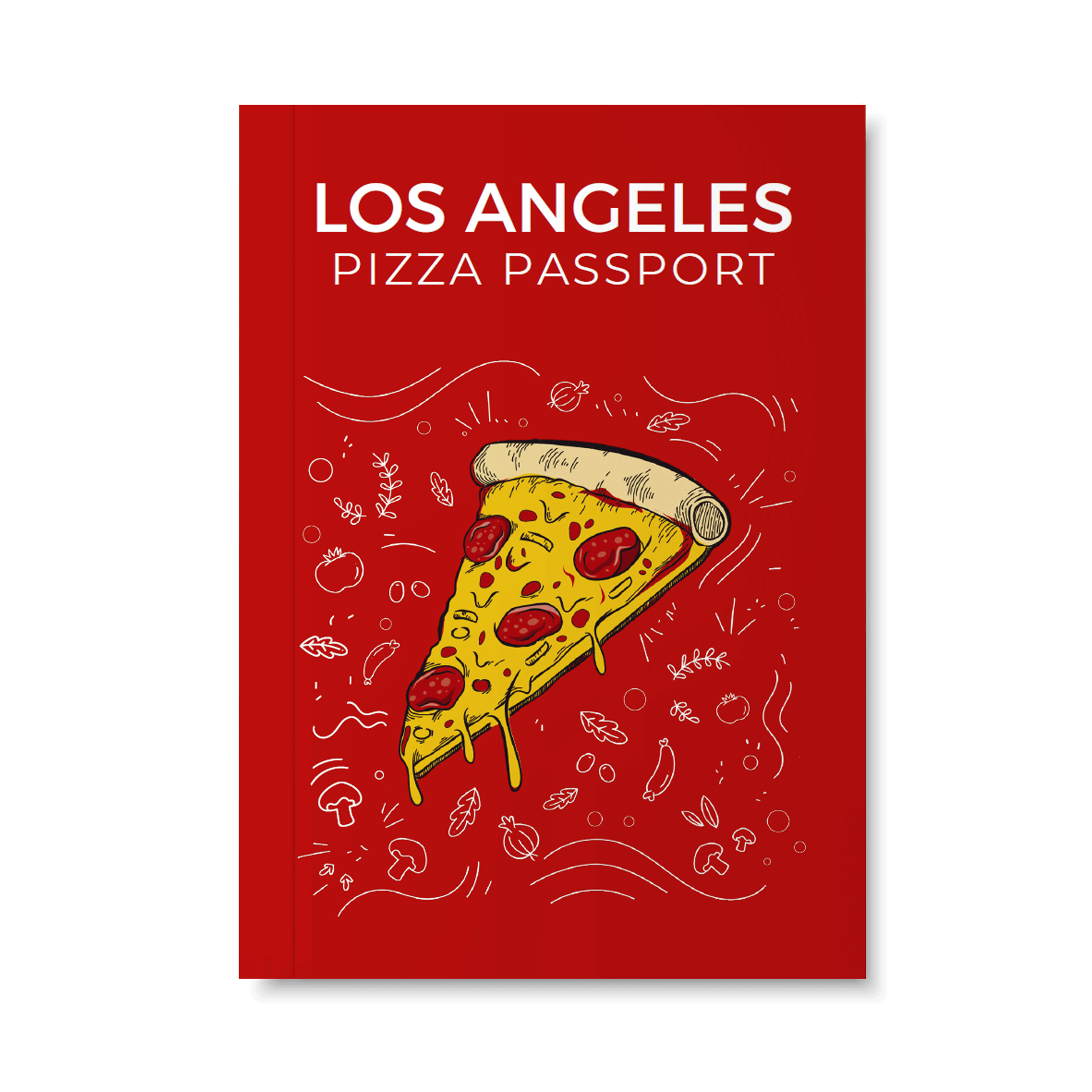 Los Angeles Pizza Passport Front Cover