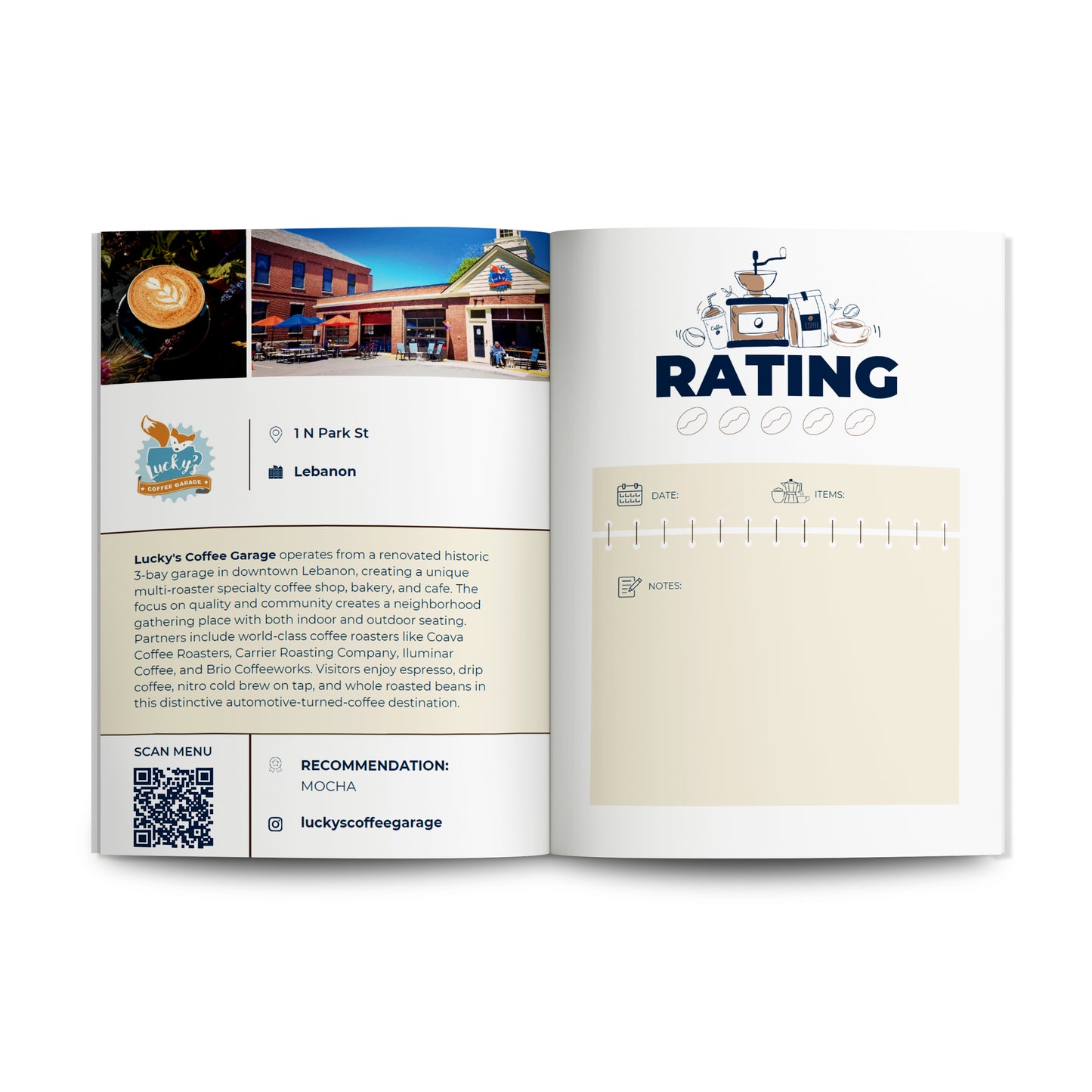 New Hampshire Cafe Passport