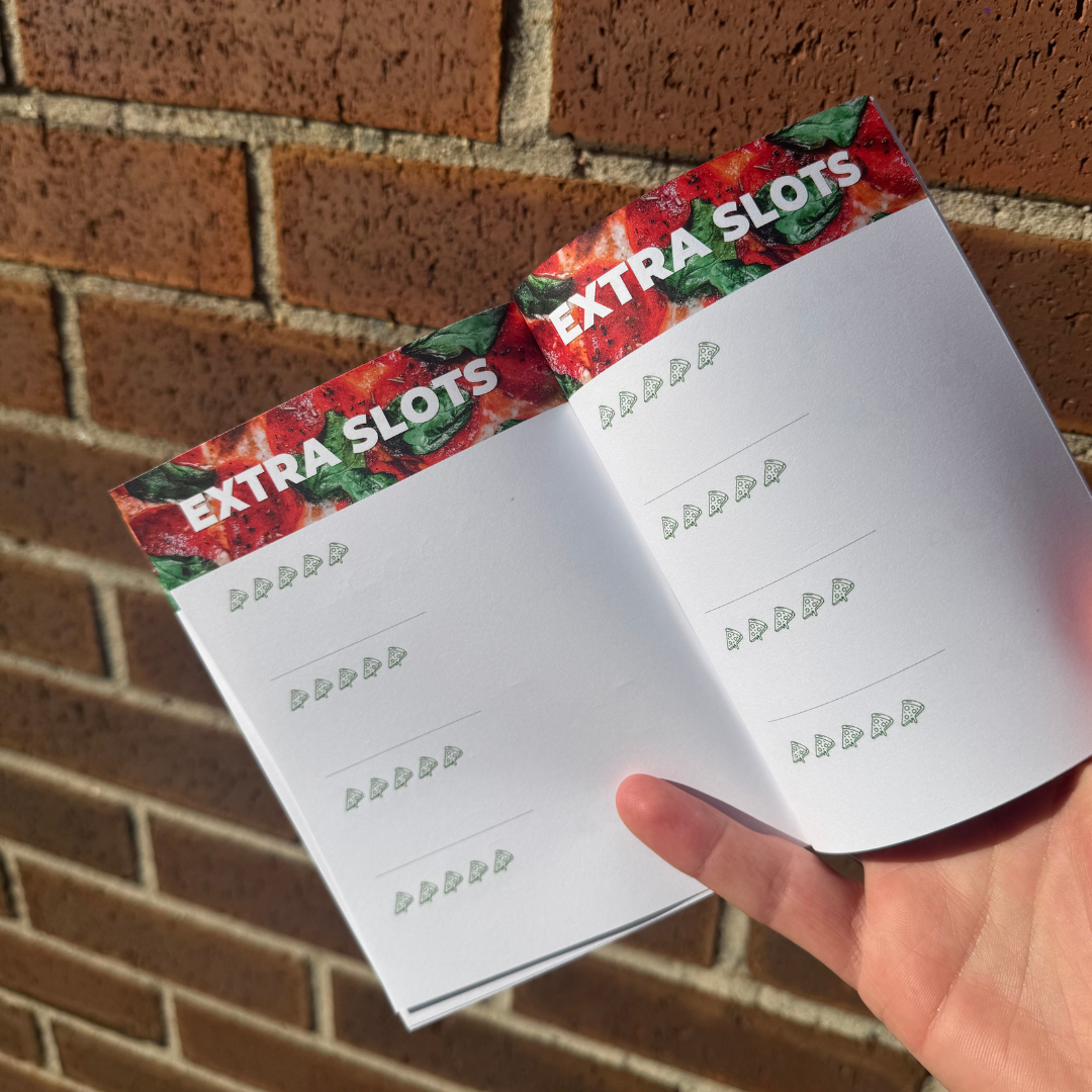 Pizza Passport Extra Pages