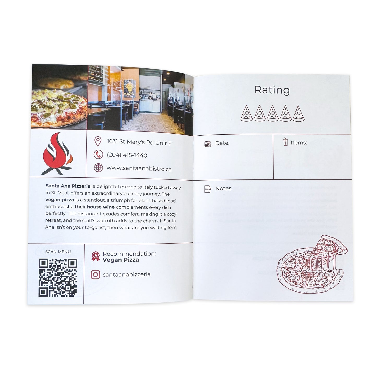 Winnipeg Pizza Passport Inside