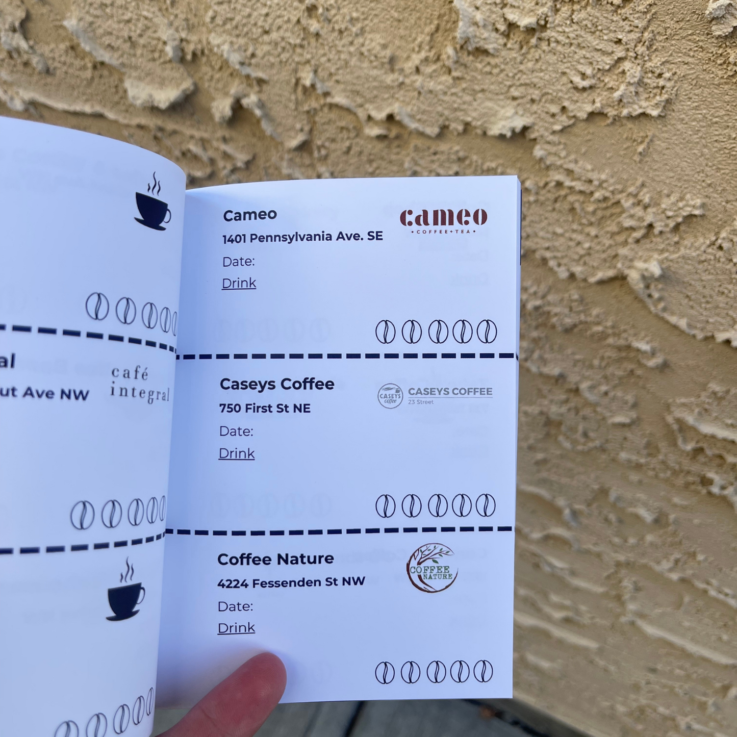 Washington Cafe Passport