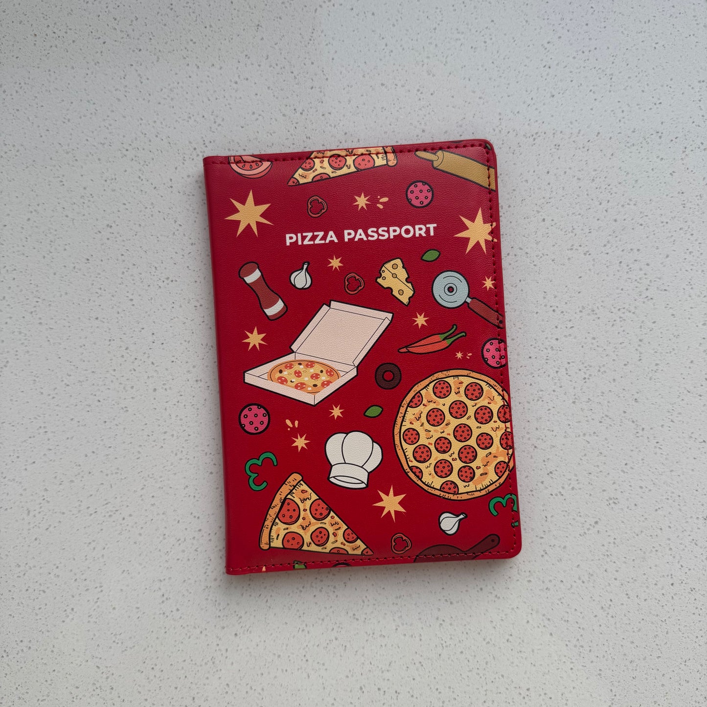 Pizza Passport Holder