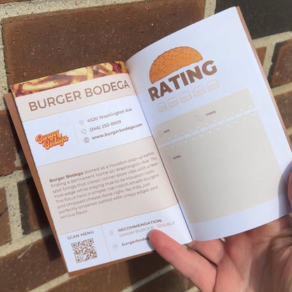 Houston Burger Passport