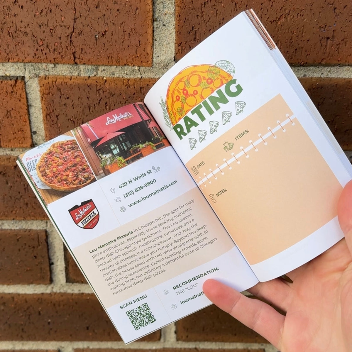 Pizza Passport Inside