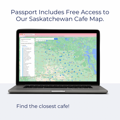 Saskatchewan Cafe Passport Map