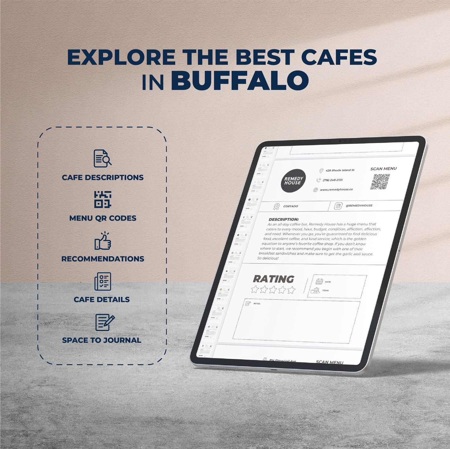 Buffalo Cafe Passport