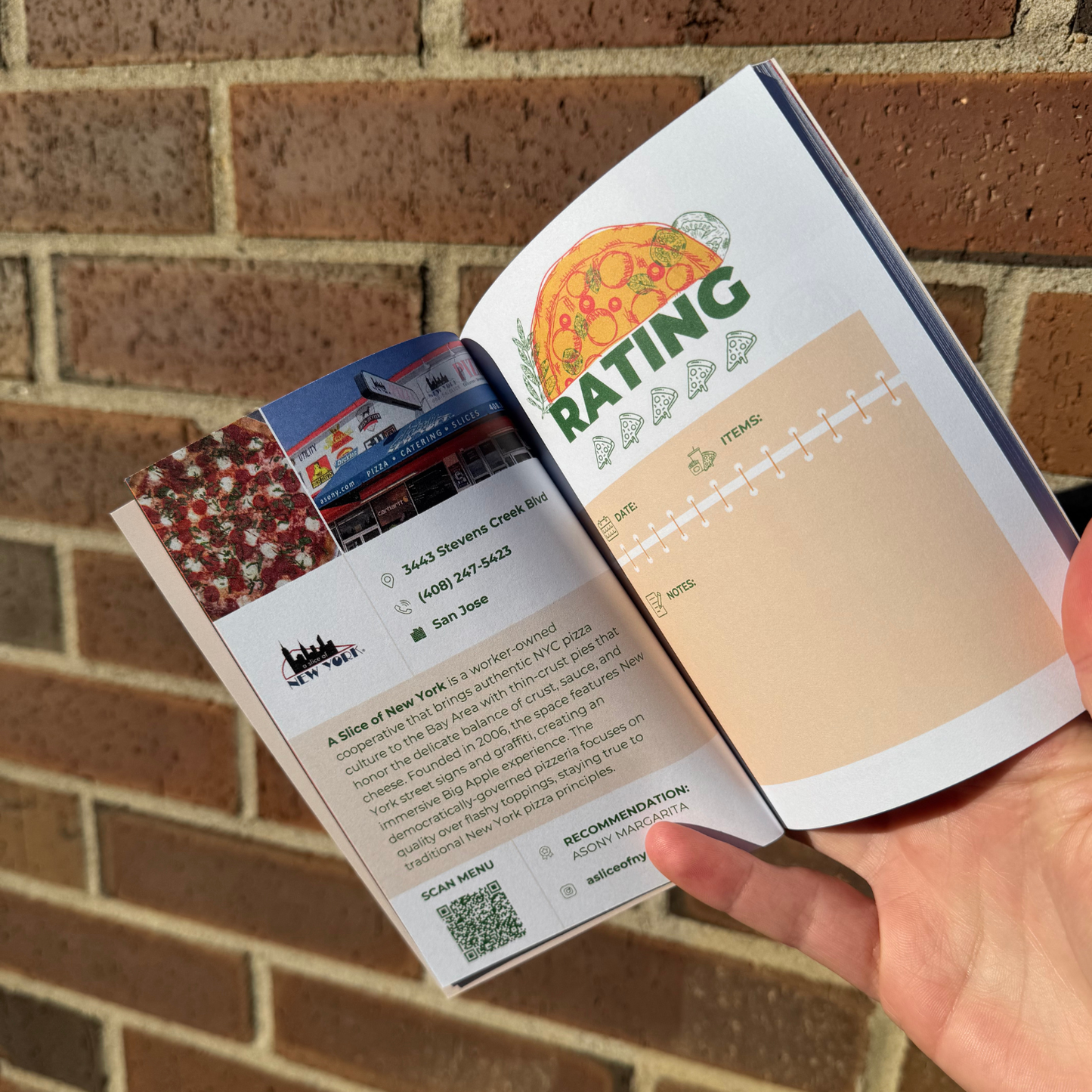 Bay Area Pizza Passport Inside