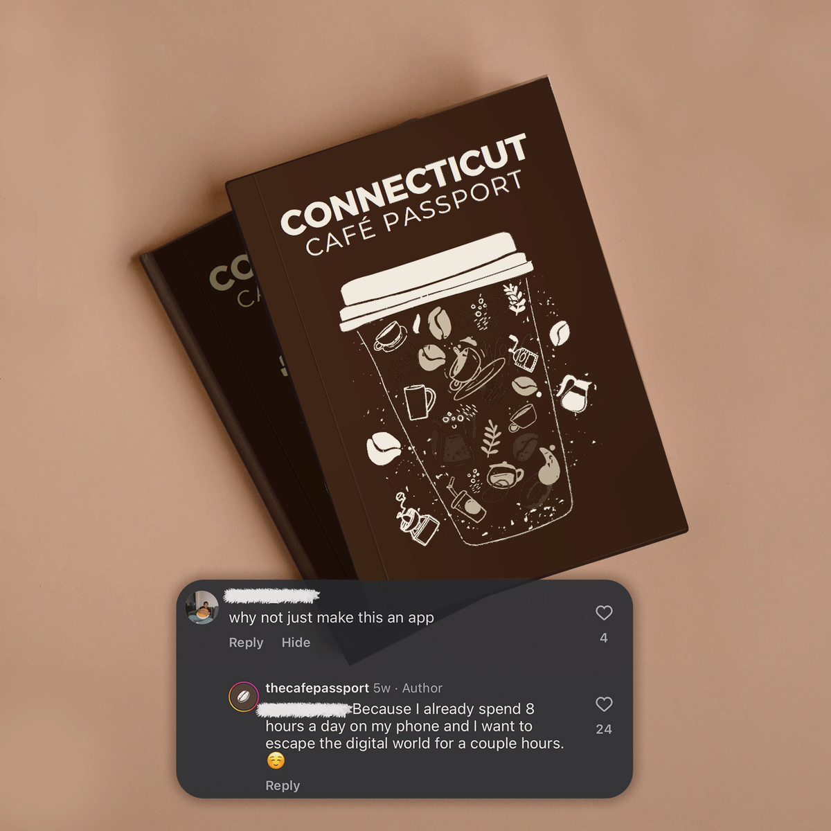 Connecticut Cafe Passport Comment