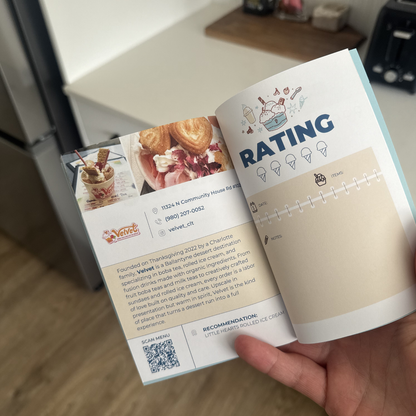 Charlotte Ice Cream Passport