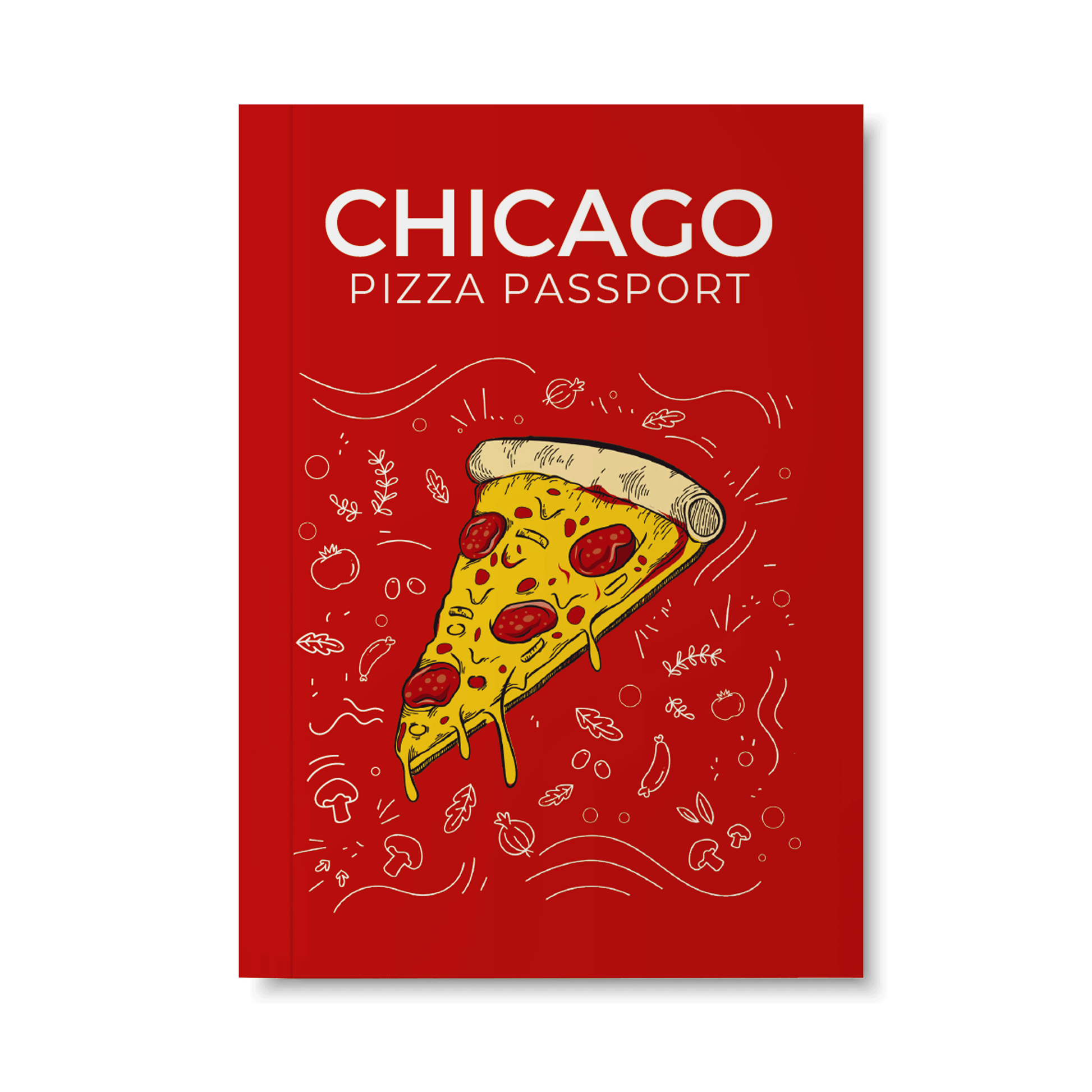 Chicago Pizza Passport Cover