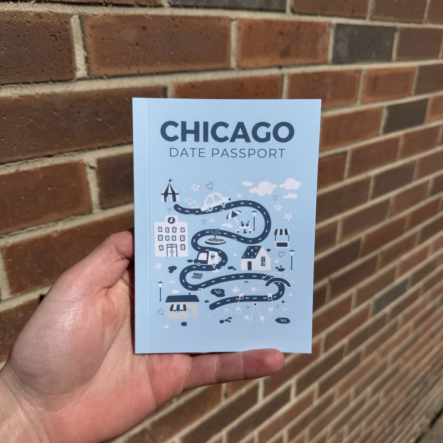 Chicago Date Passport Cover