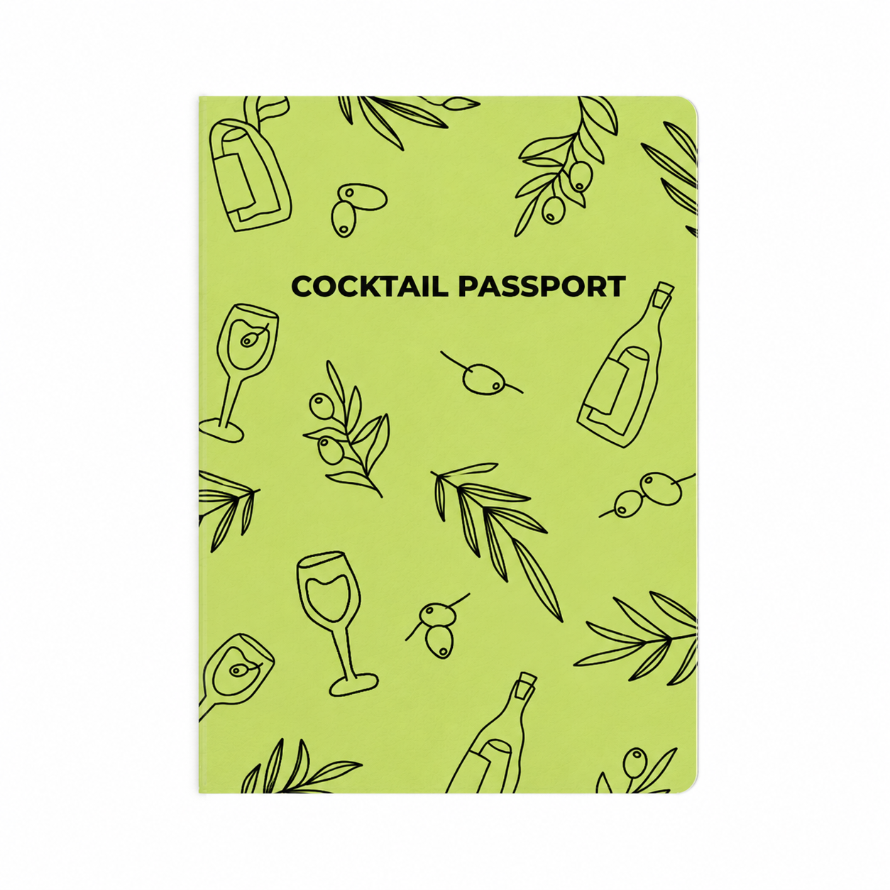 Cocktail Passport Holder