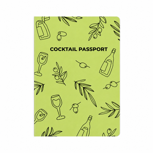 Cocktail Passport Holder