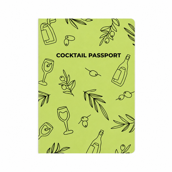 Cocktail Passport Holder