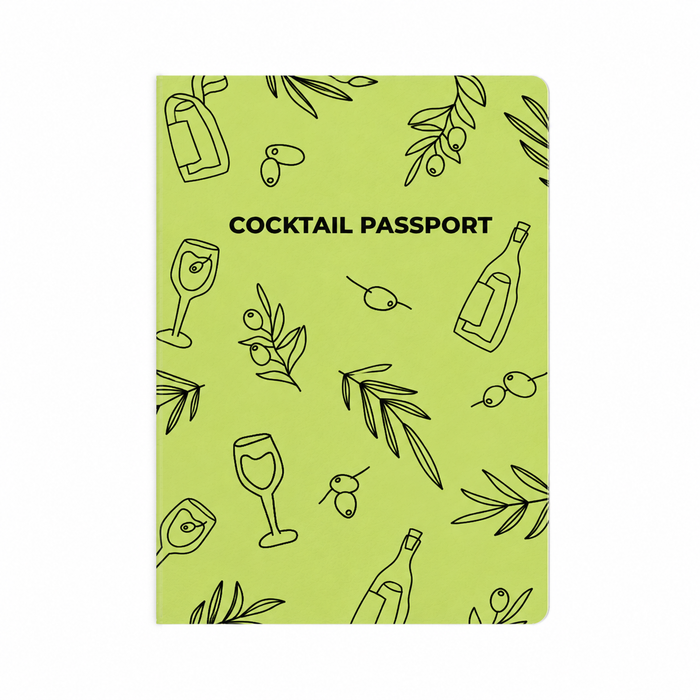 Cocktail Passport Holder