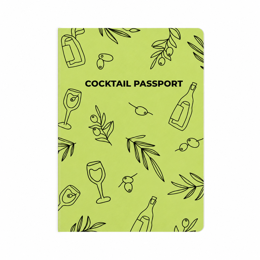 Cocktail Passport Holder