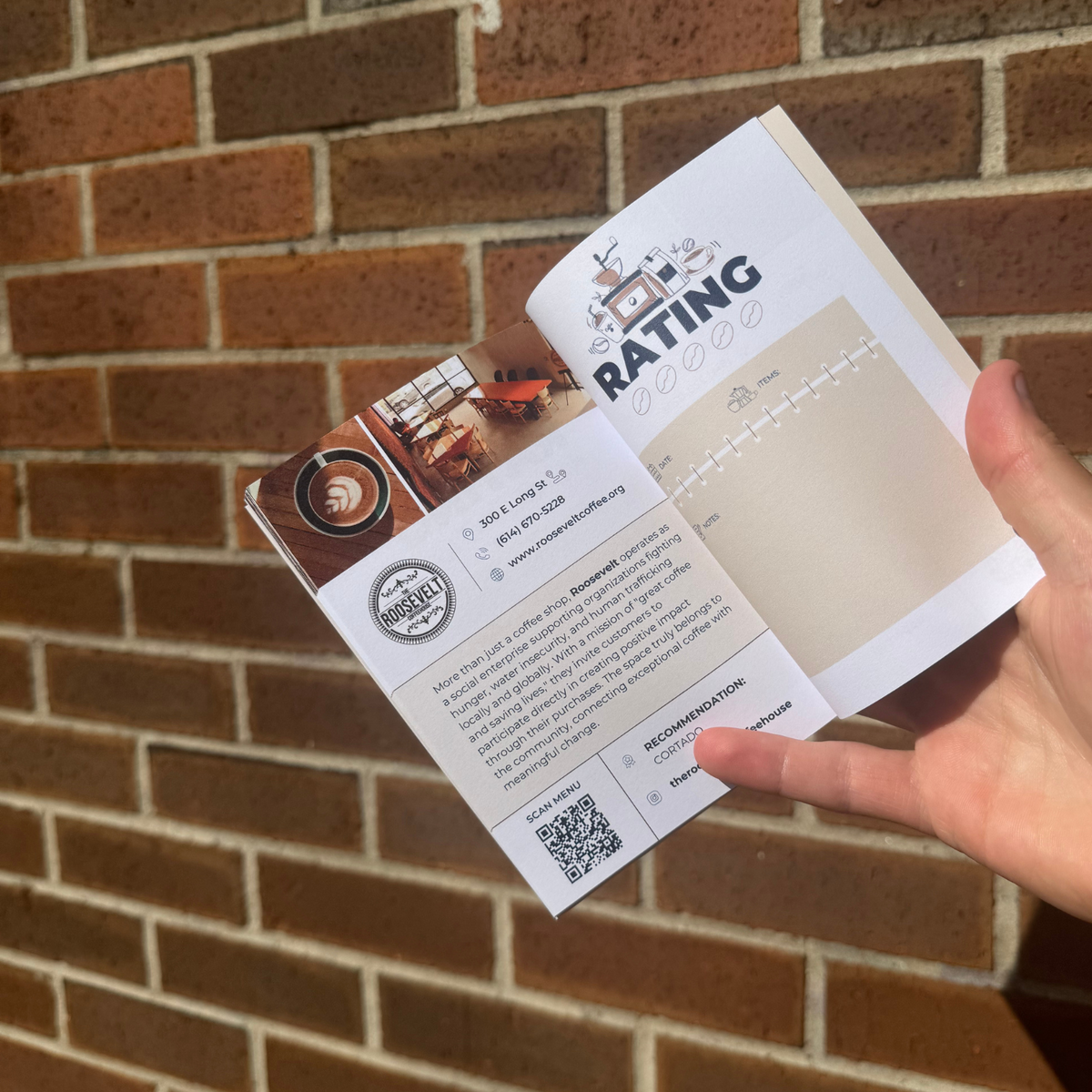 Columbus Cafe Passport