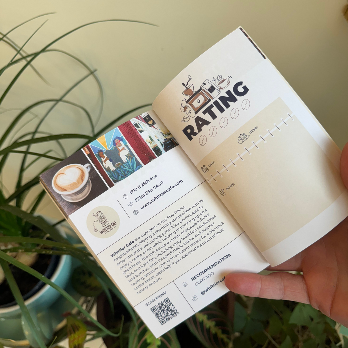Denver Cafe Passport Inner