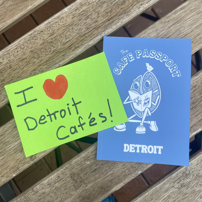 Detroit Cafe Passport Cover