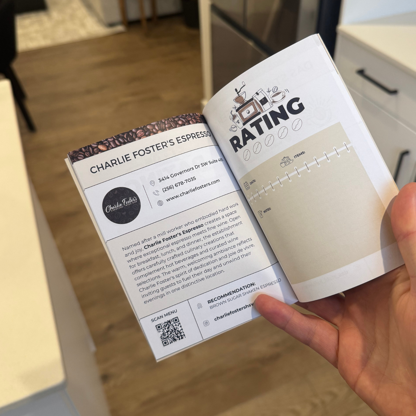 Huntsville Cafe Passport 