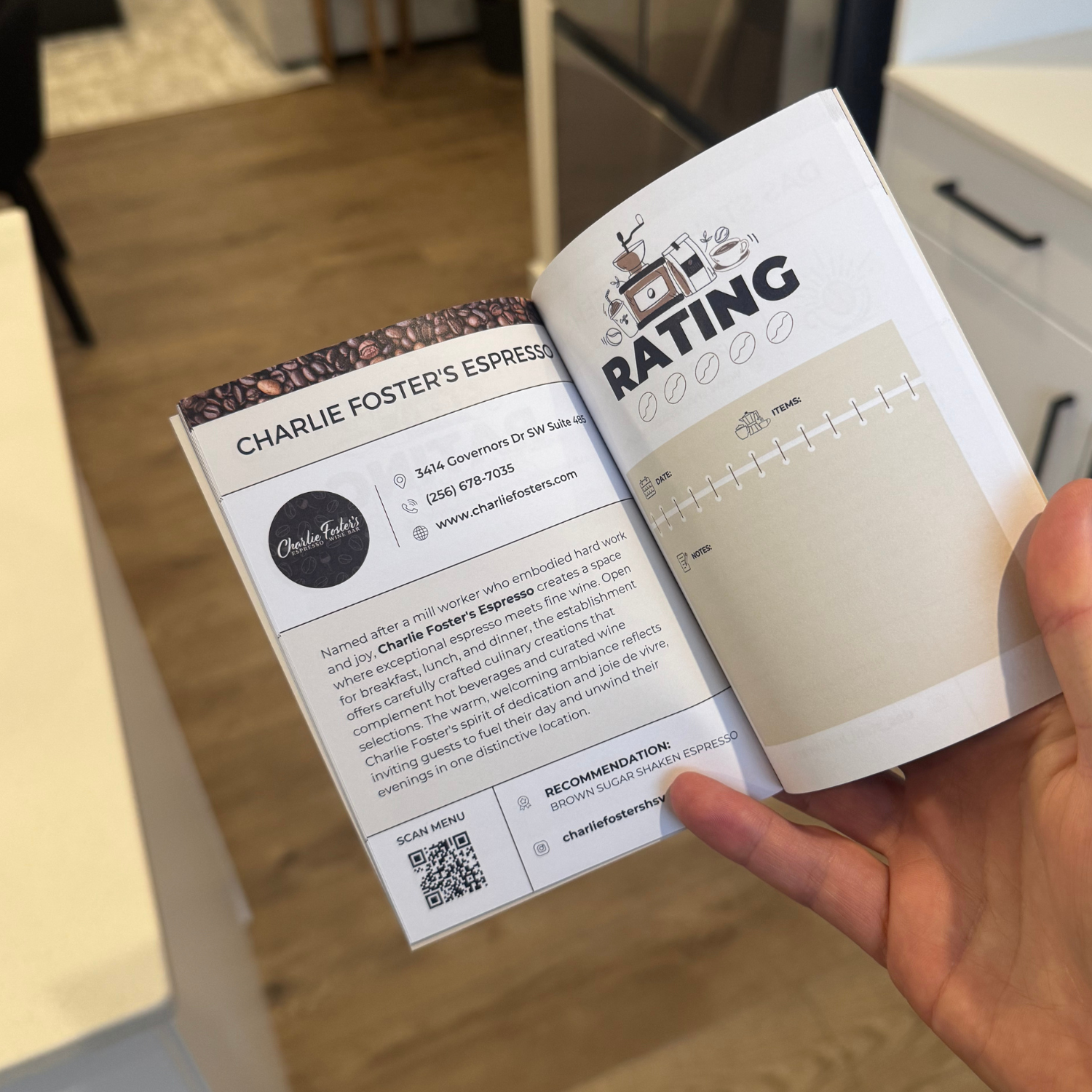 Huntsville Cafe Passport 