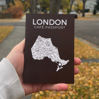 London Cafe Passport Cover