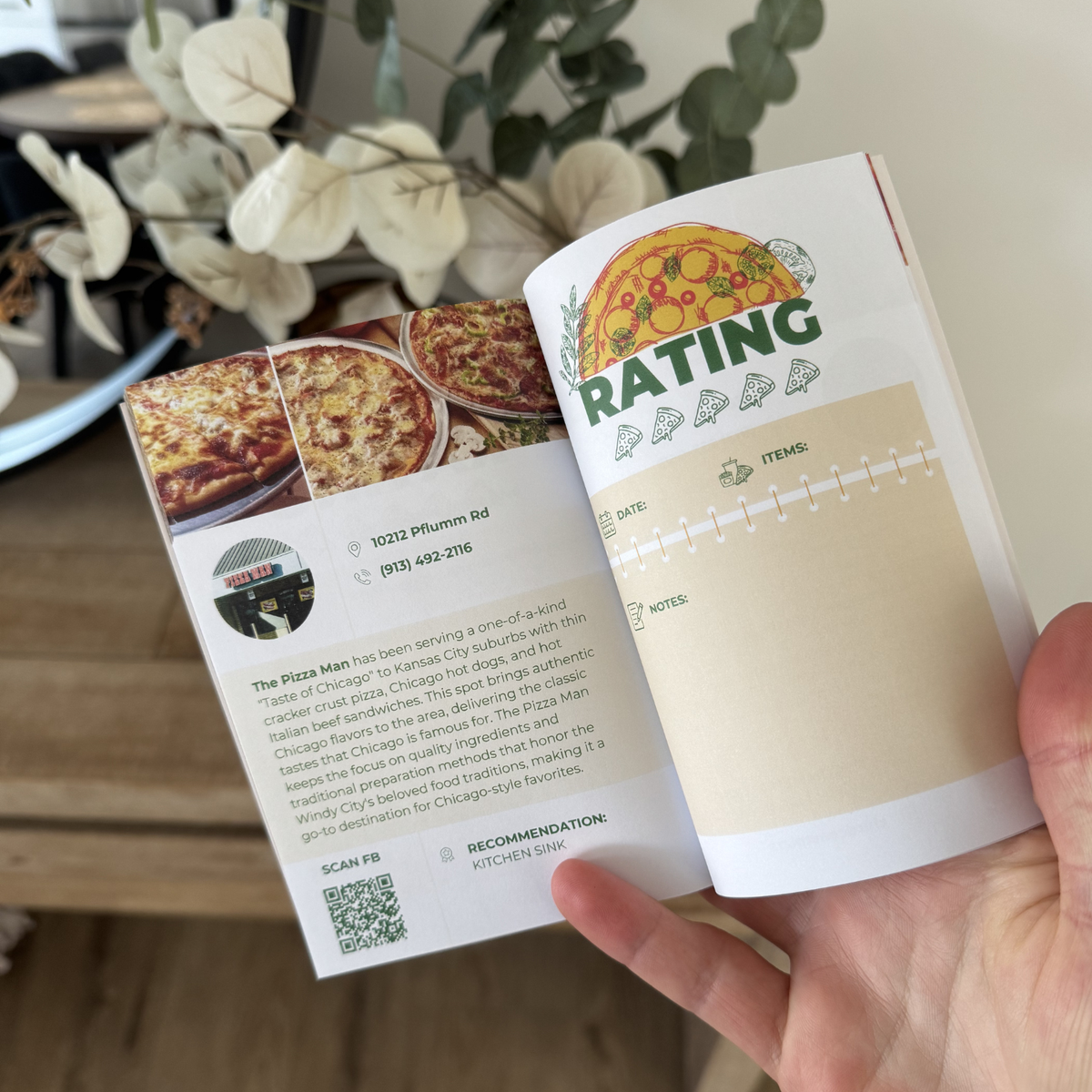 Kansas City Pizza Passport Inside
