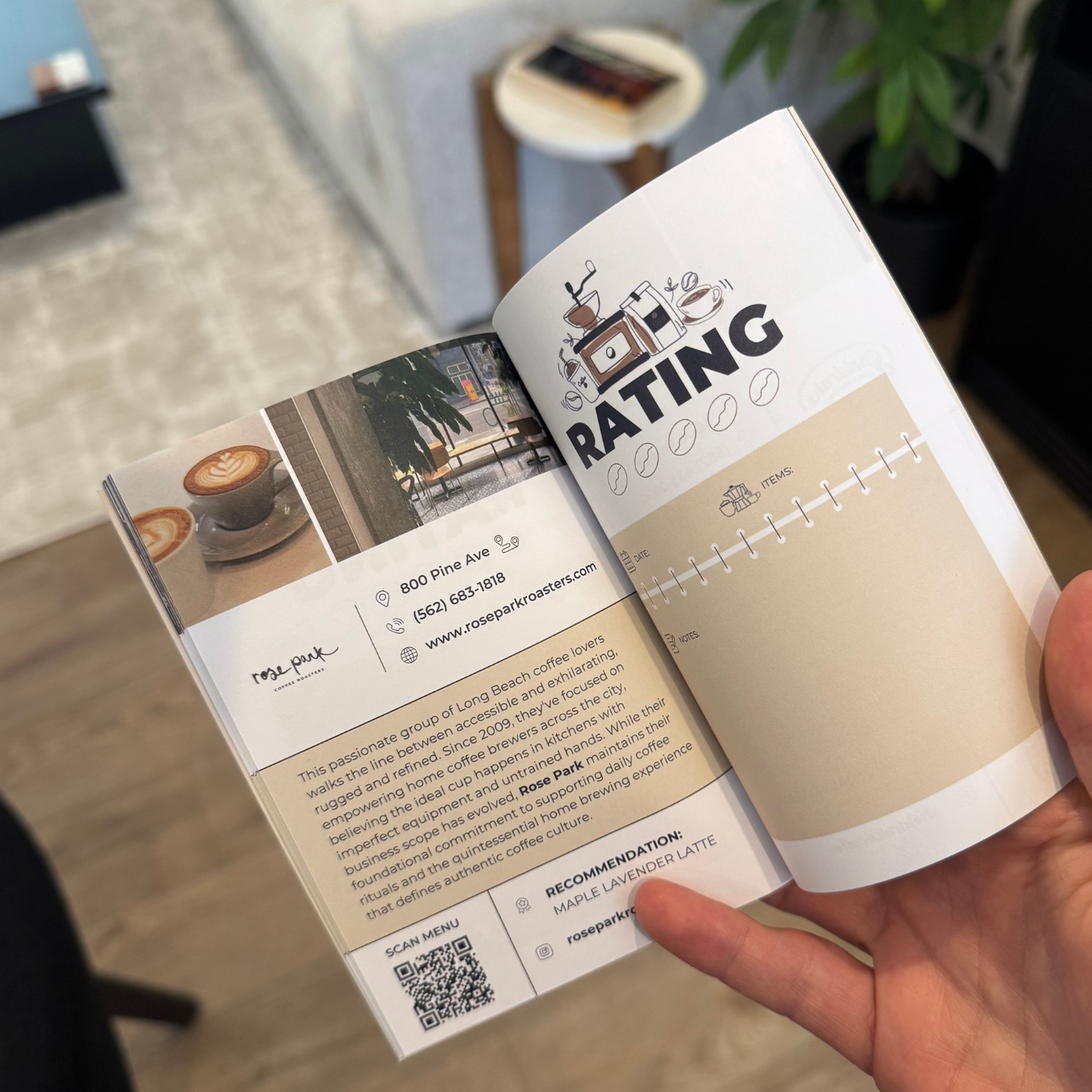 Long Beach Cafe Passport