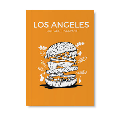 Los Angeles Burger Passport Cover