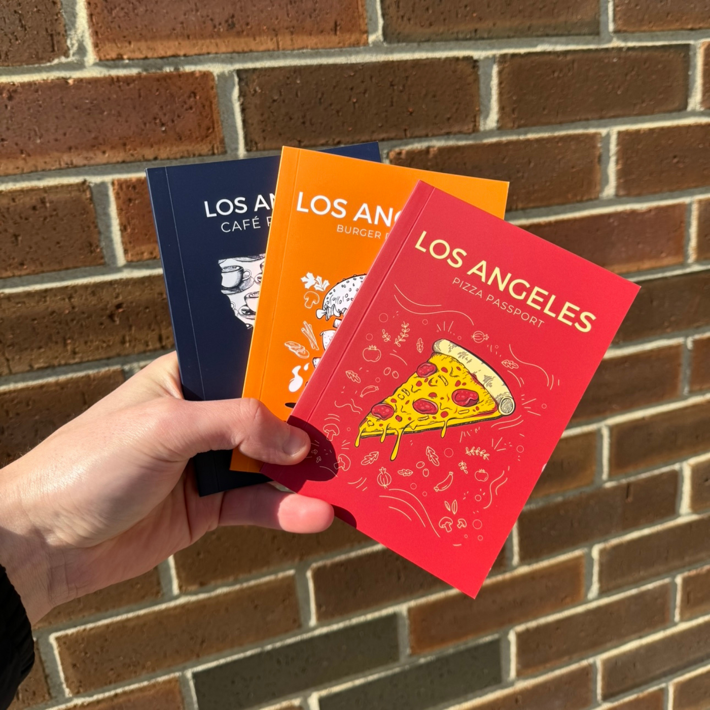 Los Angeles Cafe, Burger, & Pizza Passport Cover