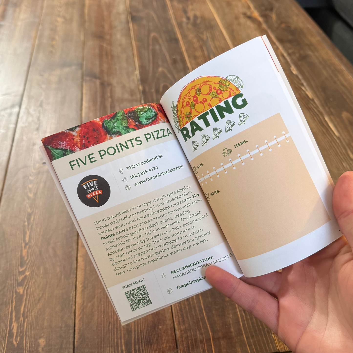 Nashville Pizza Passport