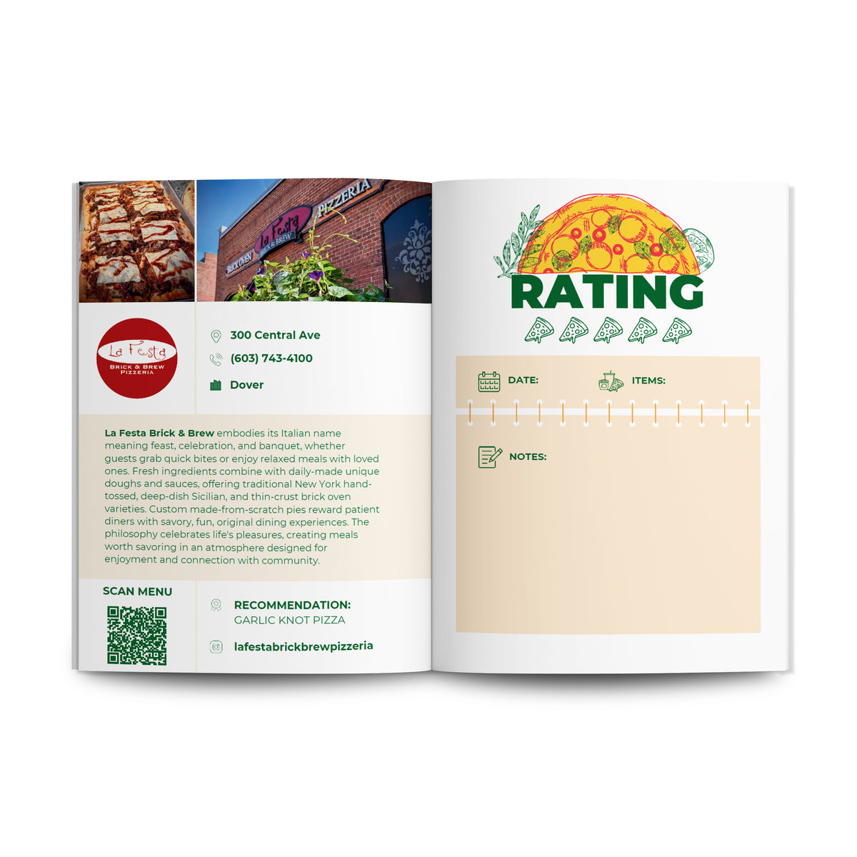New Hampshire Pizza Passport
