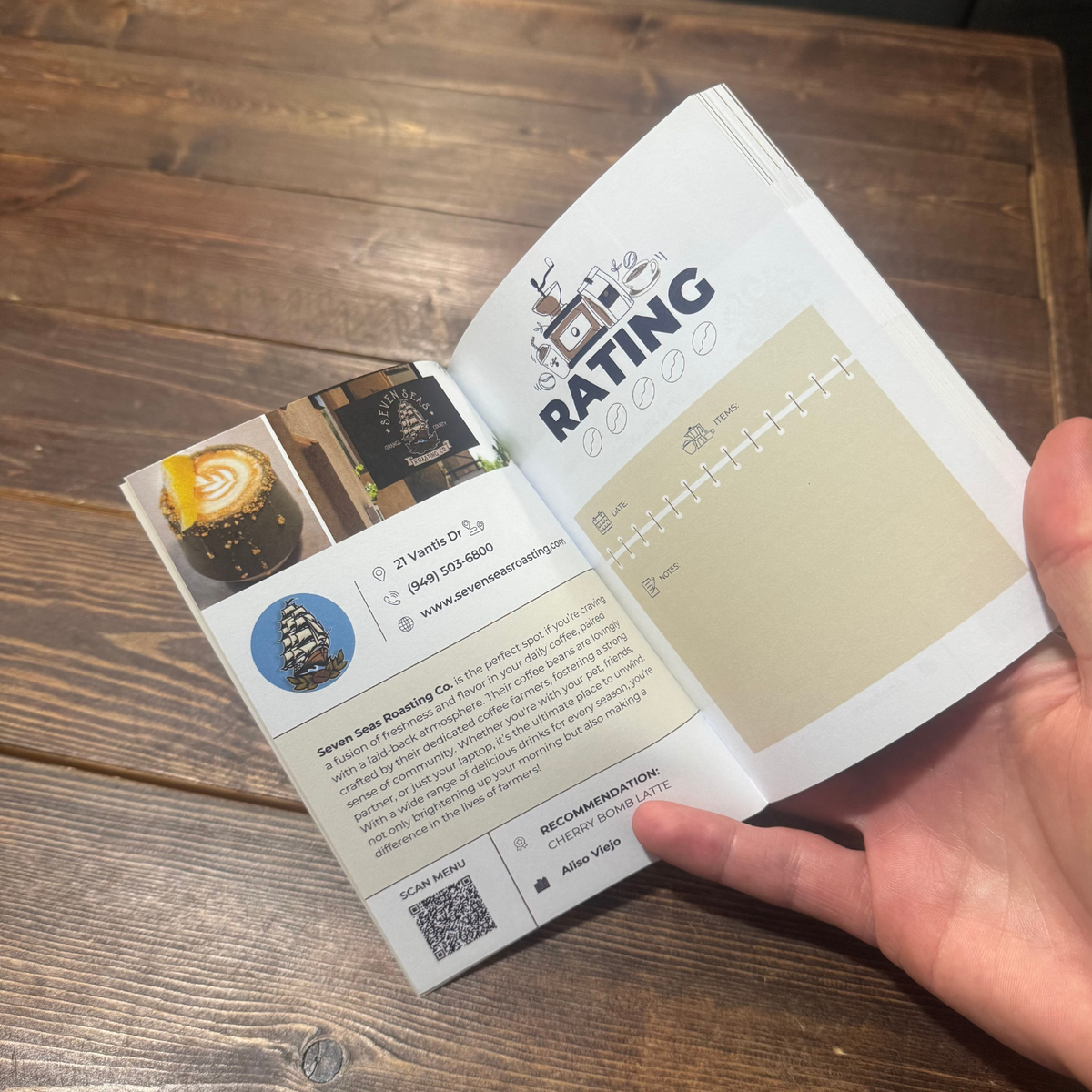 Orange County Cafe Passport 