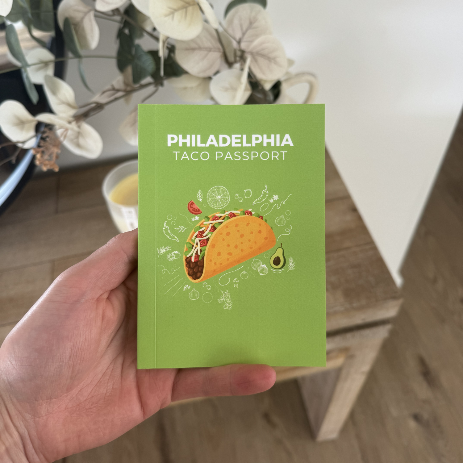 Philadelphia Taco Passport Inside
