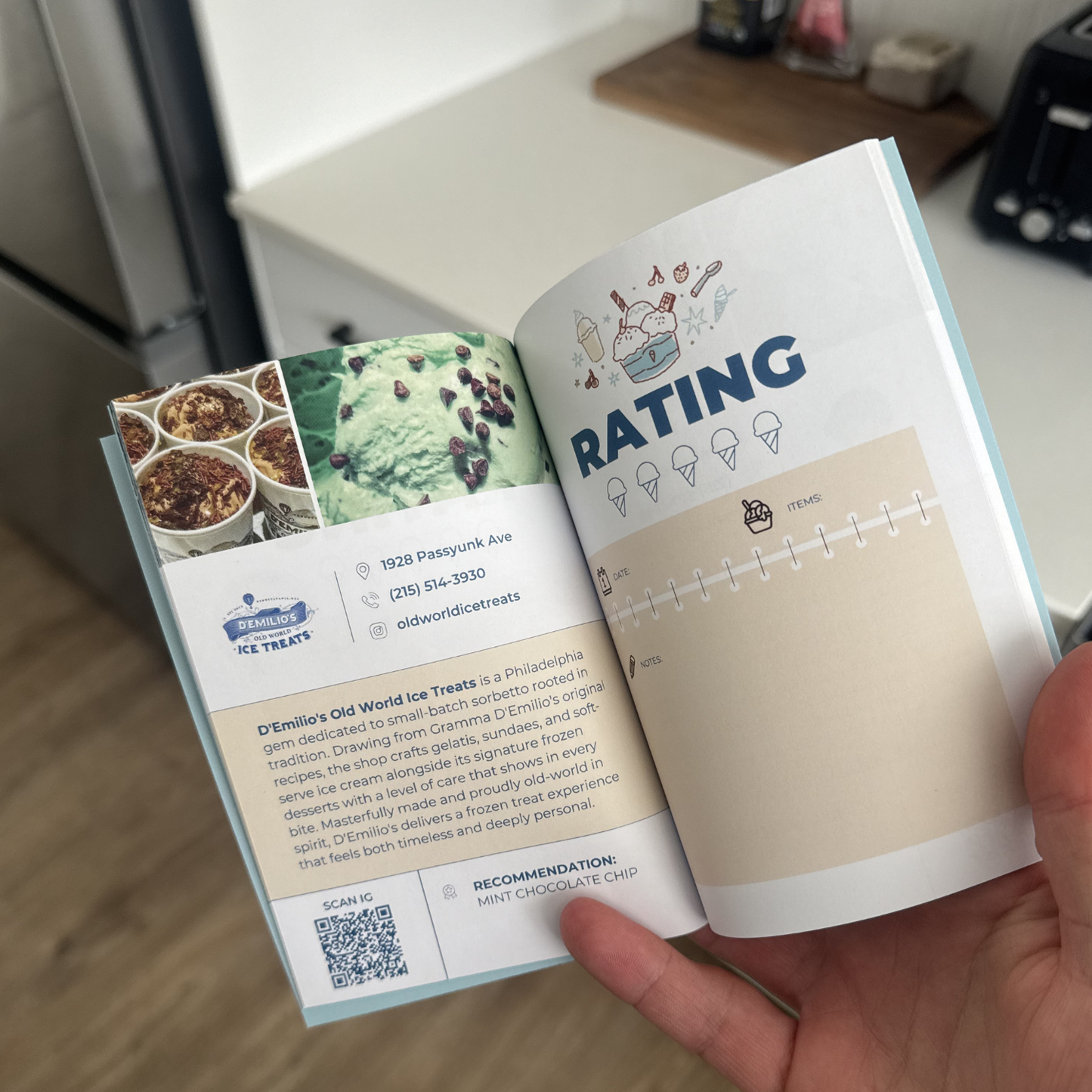 Philadelphia Ice Cream Passport