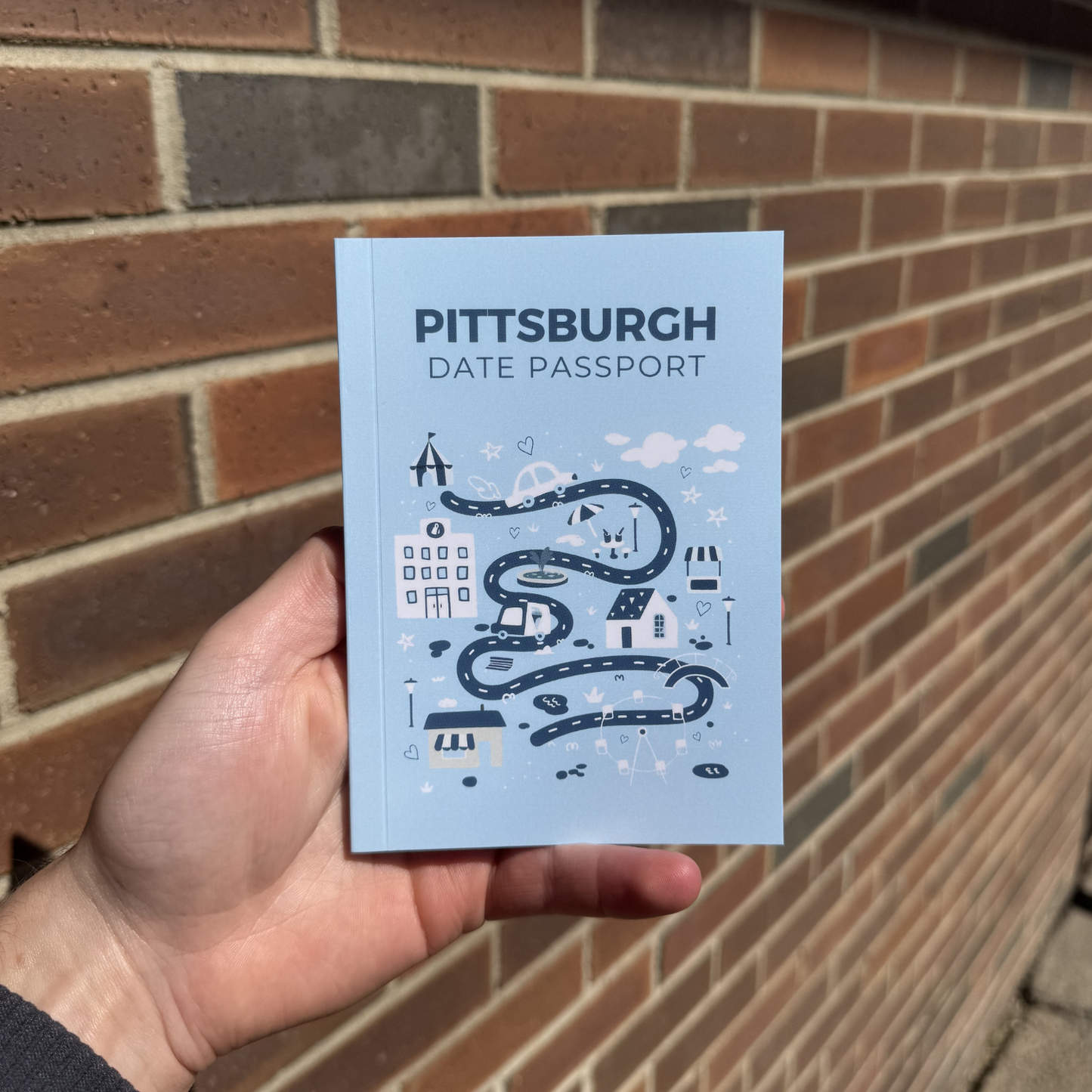 Pittsburgh Date Passport Cover