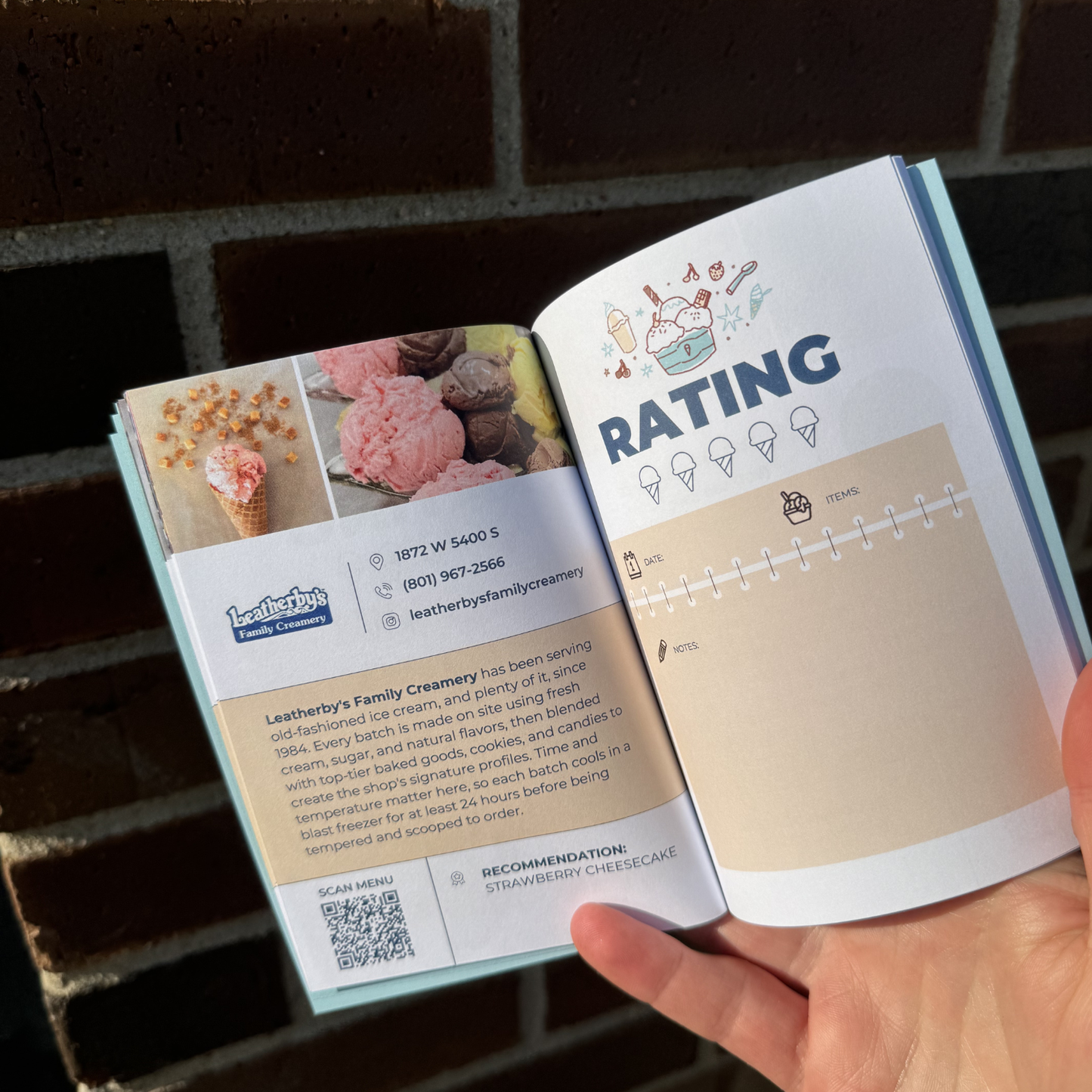 Salt Lake City Ice Cream Passport