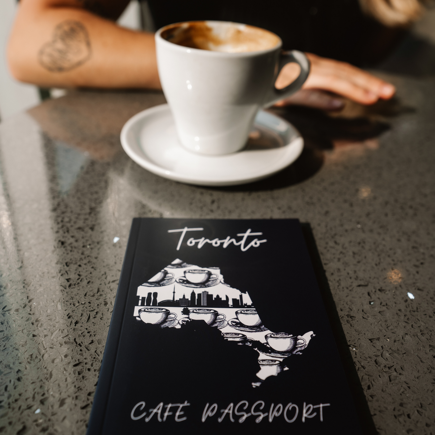 Toronto Cafe Passport Cover