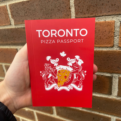 Toronto Pizza Passport Cover