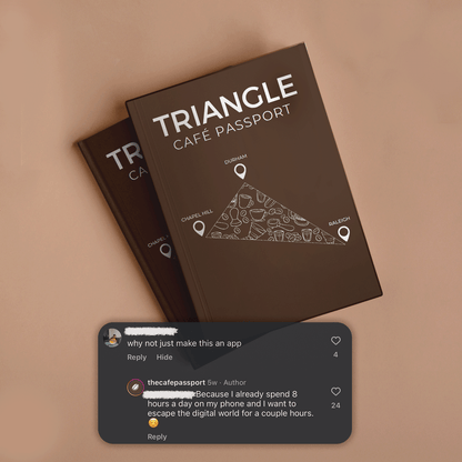 Triangle Cafe Passport