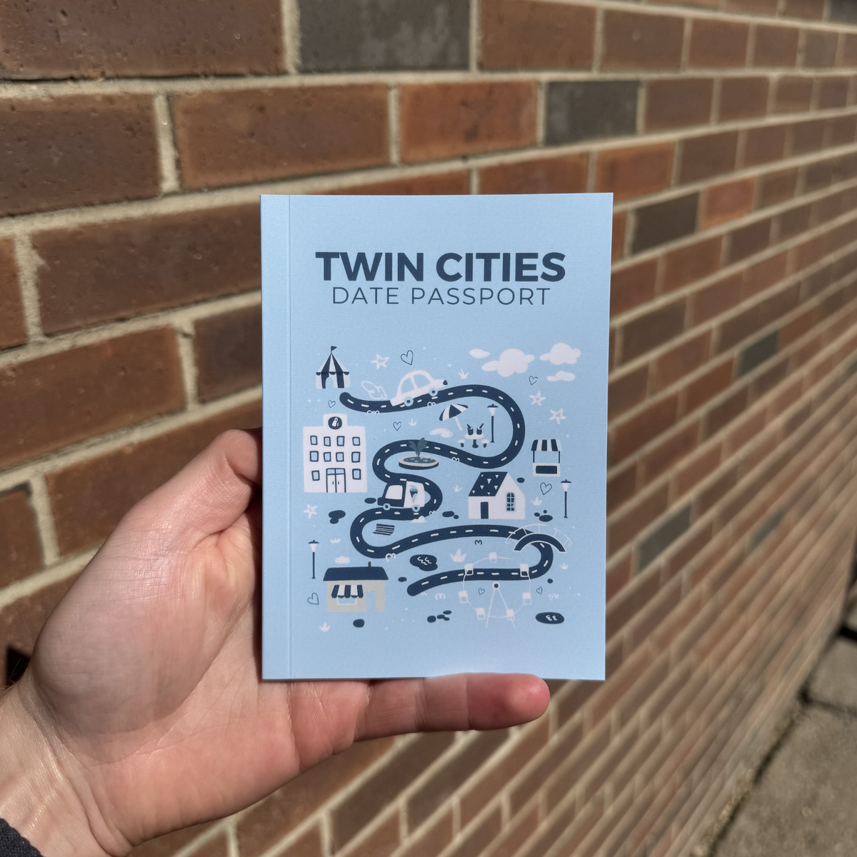 Twin Cities Date Passport Cover